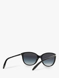 Ralph Lauren black cat's eye sunglasses 57mm, UK version