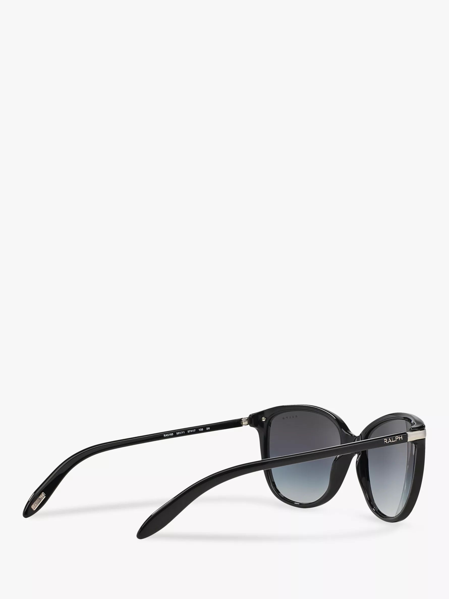 Ralph Lauren black cat's eye sunglasses 57mm, UK version