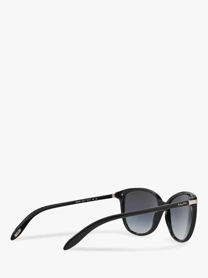 Ralph Lauren black cat's eye sunglasses 57mm, UK version