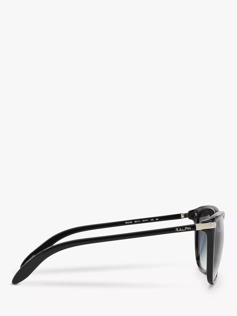 Ralph Lauren black cat's eye sunglasses 57mm, UK version