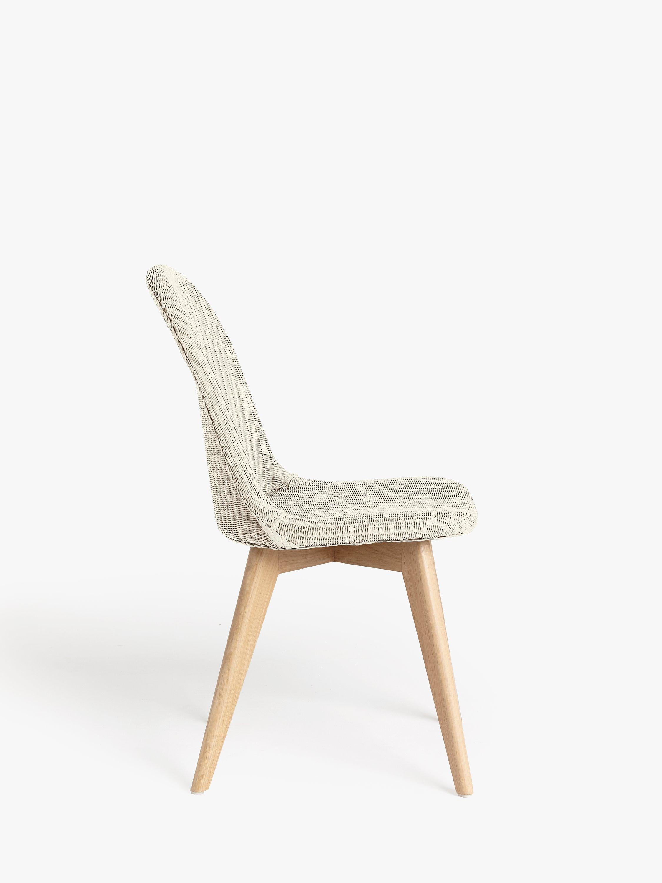 John Lewis Easdale Lloyd Loom dining side chair, imported from the UK