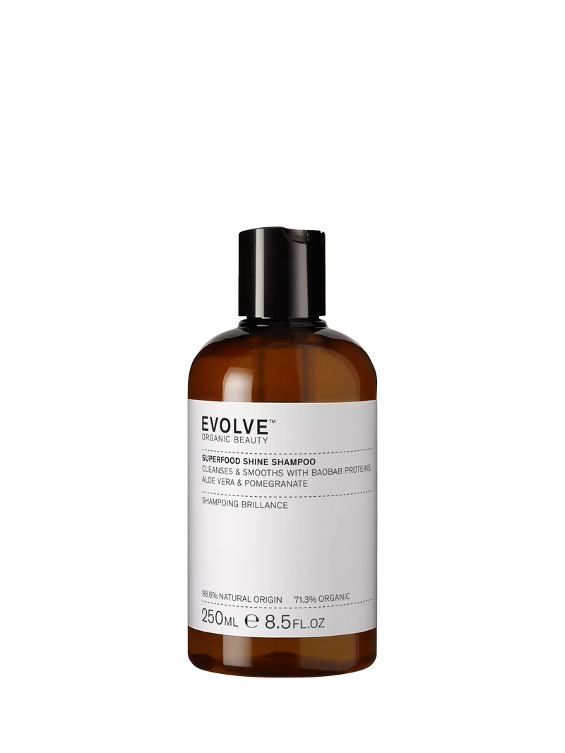 Evolve Organic Beauty Superfood Shine Shampoo 250ml - British product