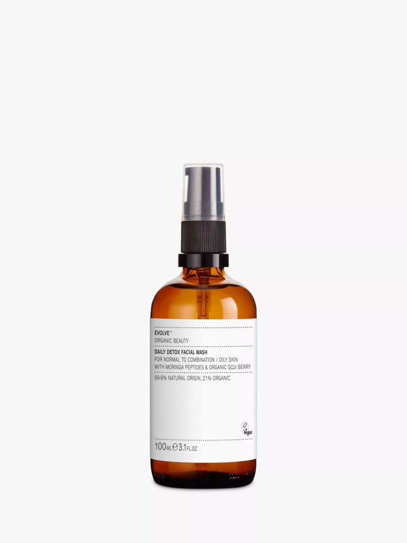Evolve Organic Beauty Daily Detox Facial Wash 100ml - British product