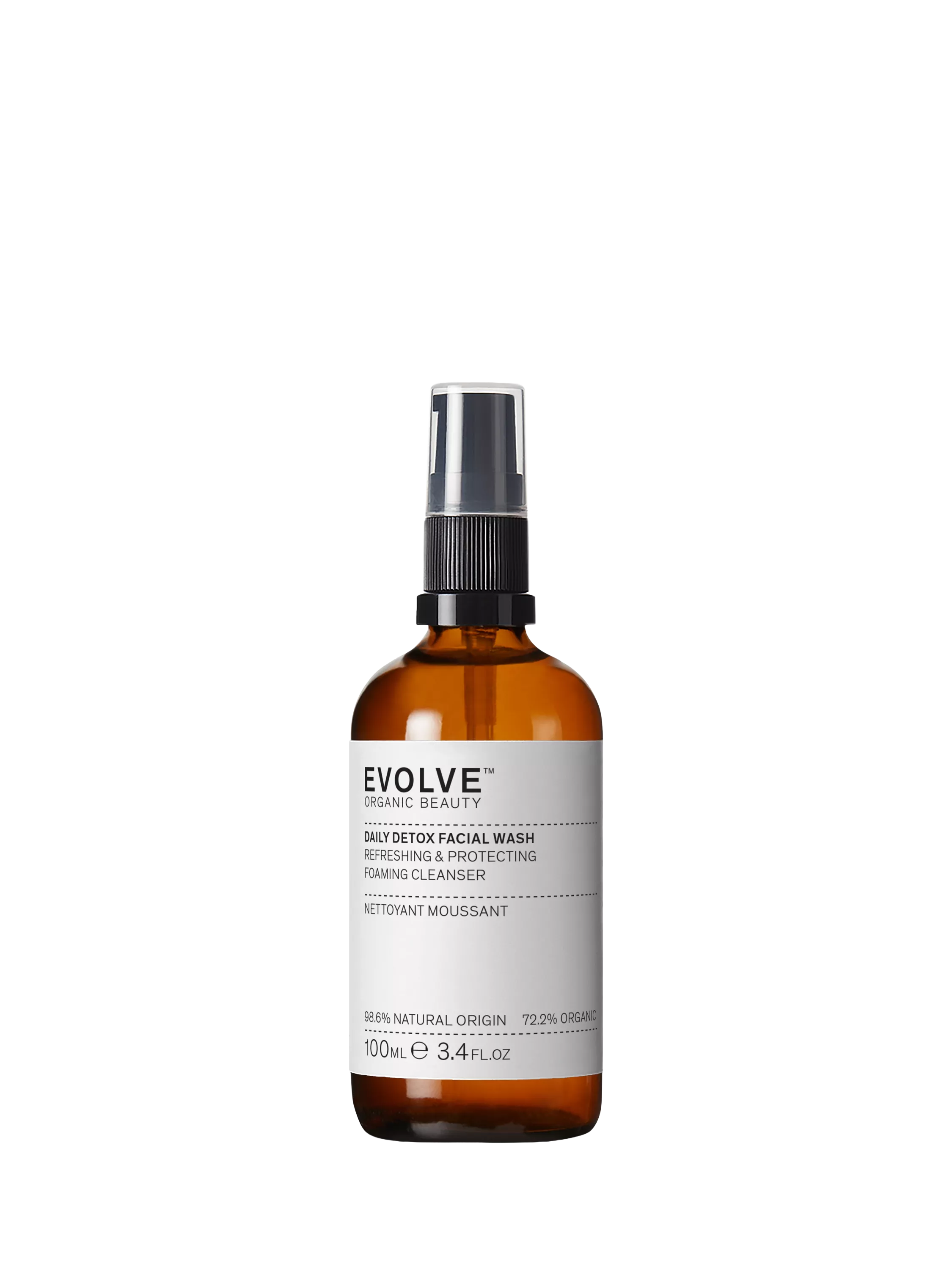 Evolve Organic Beauty Daily Detox Facial Wash 100ml - British product