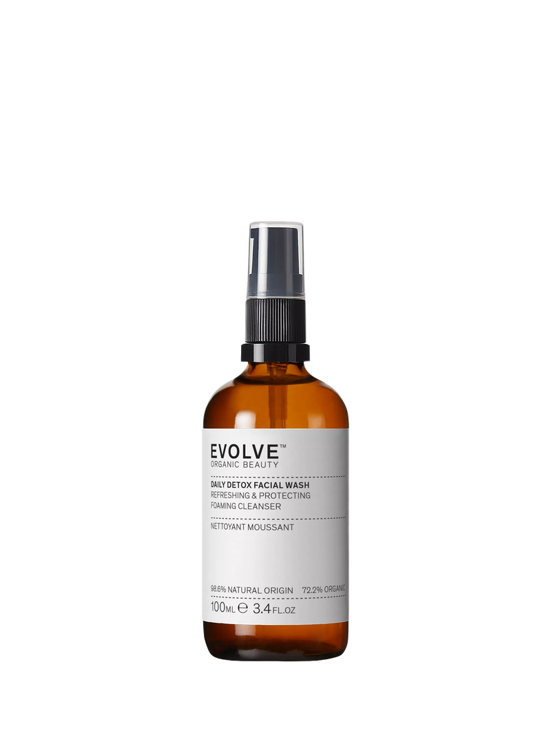 Evolve Organic Beauty Daily Detox Facial Wash 100ml - British product