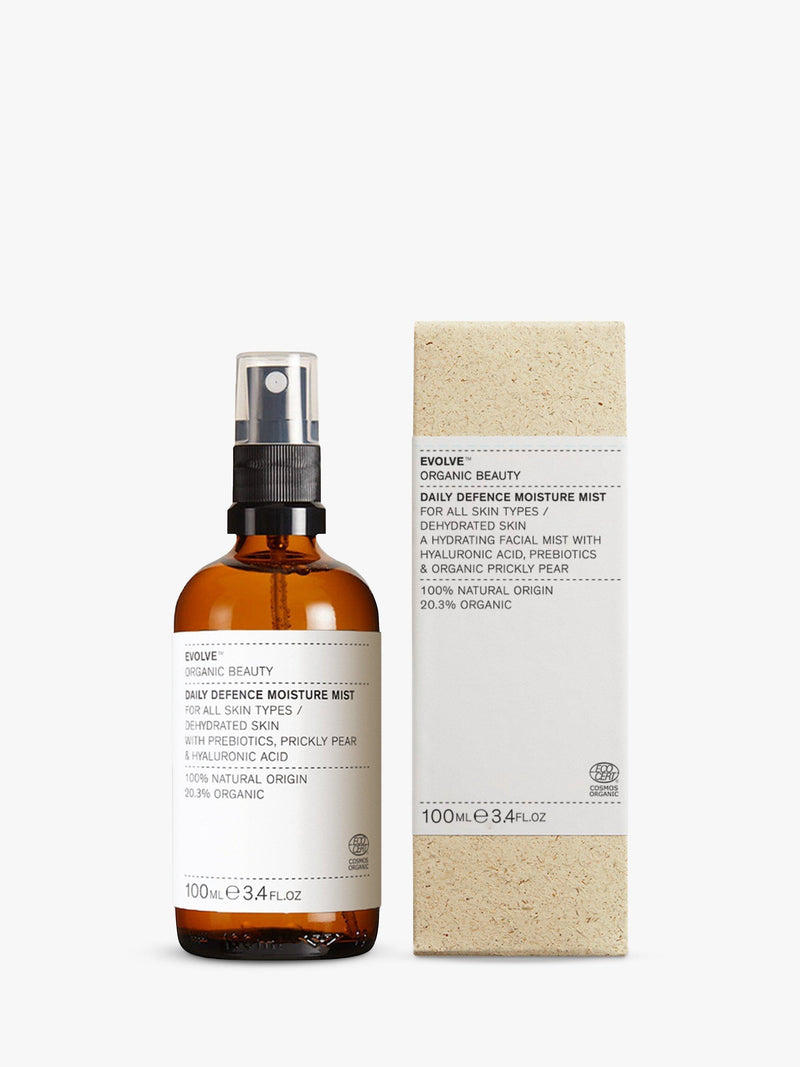 Evolve Organic Beauty Daily Defence Moisture Mist 100ml - British product