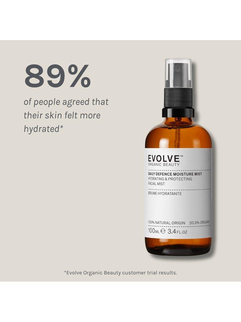 Evolve Organic Beauty Daily Defence Moisture Mist 100ml - British product
