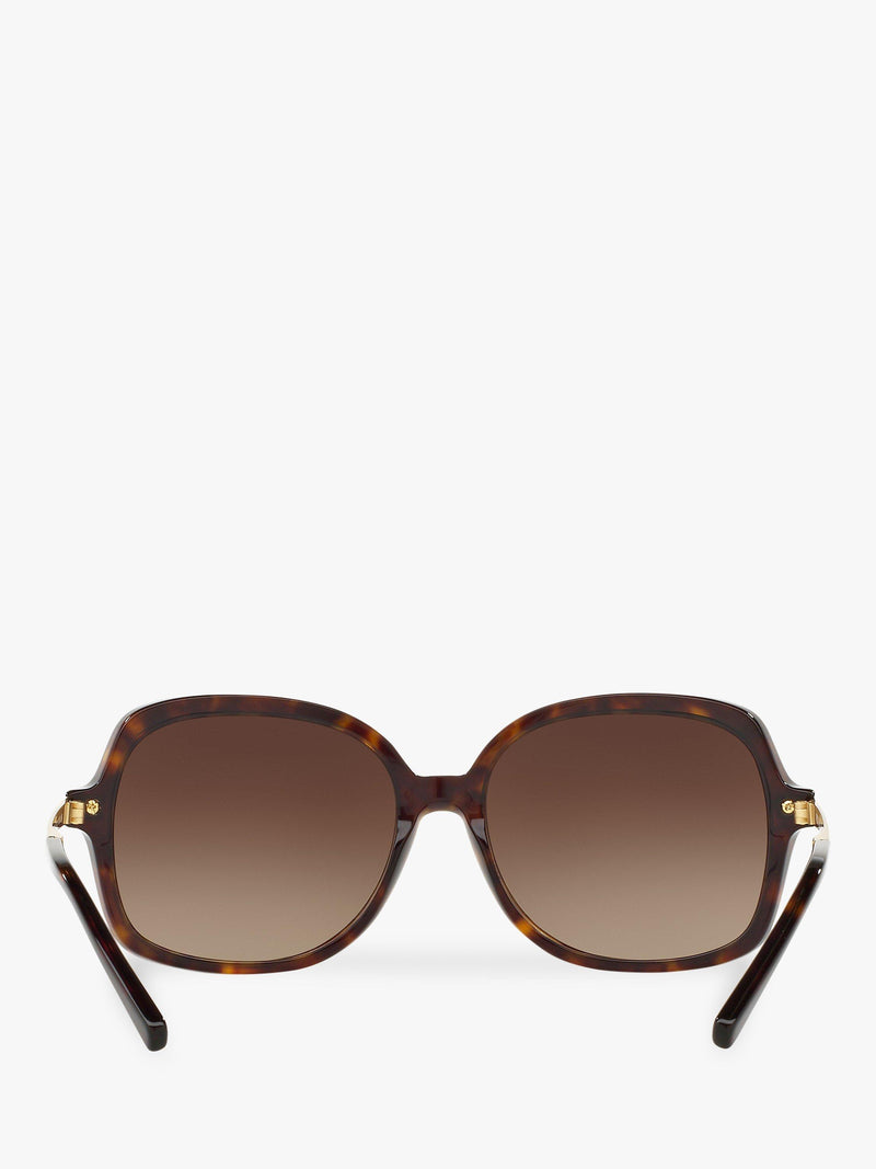 Michael Kors Adrianna II square sunglasses brown frame (British brand)