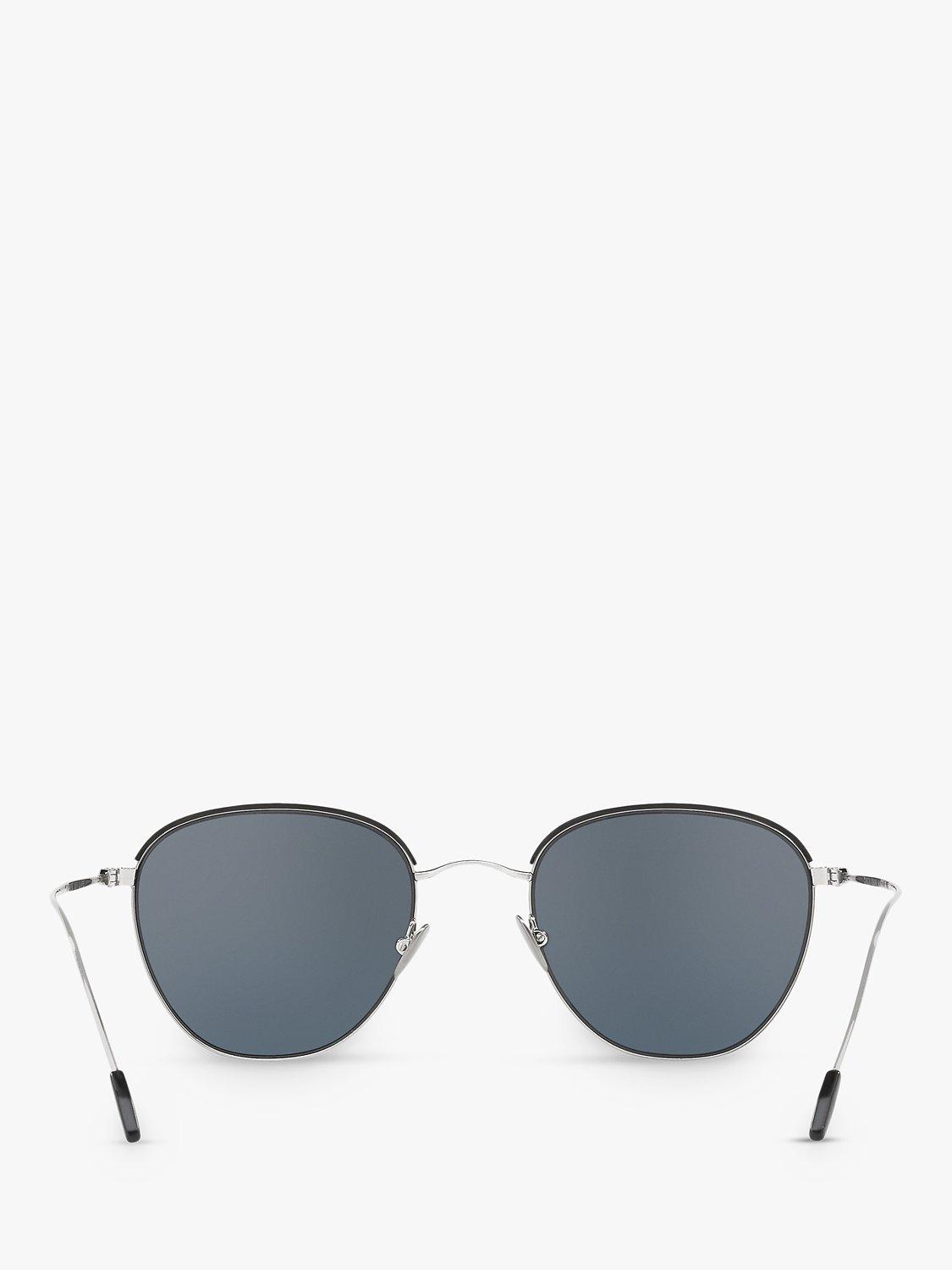 Giorgio Armani oval sunglasses black frame 51mm lens, imported from the UK