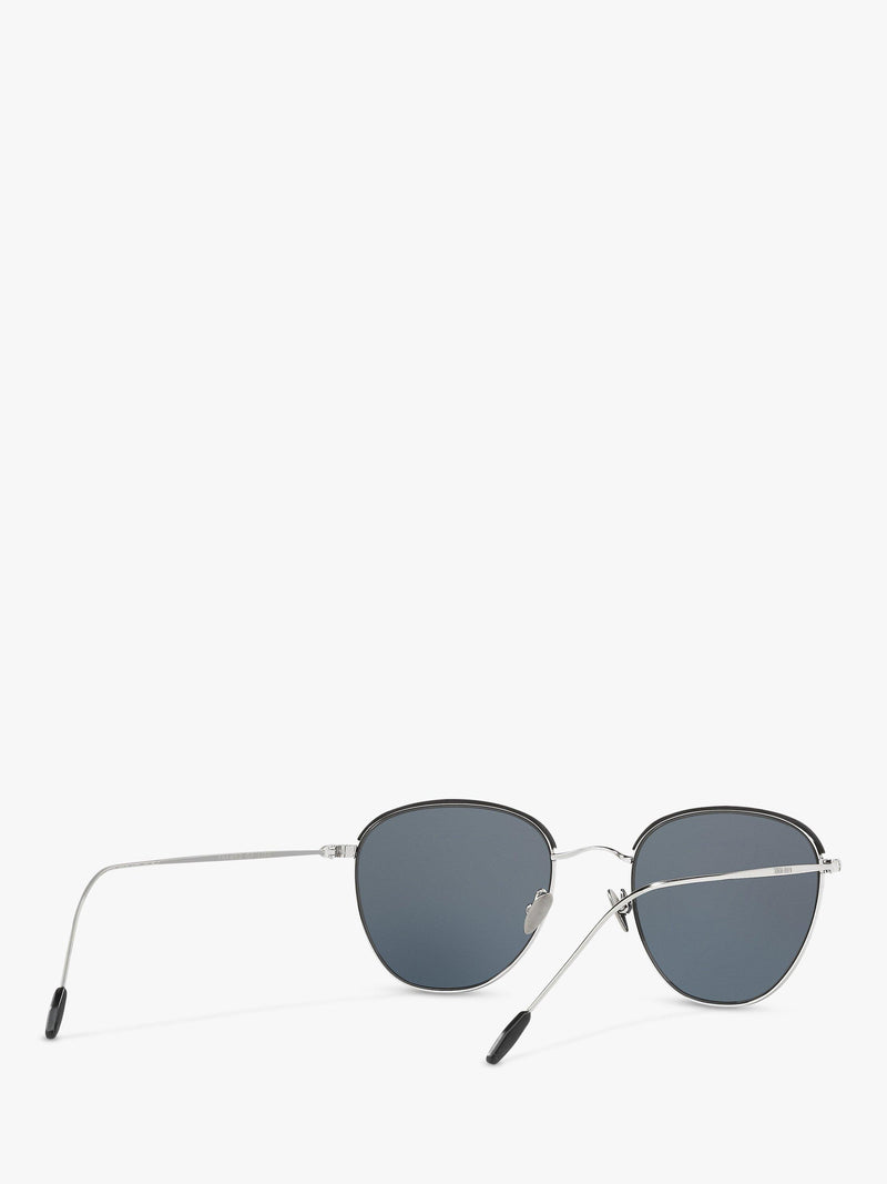 Giorgio Armani oval sunglasses black frame 51mm lens, imported from the UK
