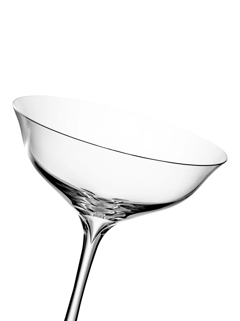 Waterford Elegance crystal coupe champagne glasses set of 2 (British brand)