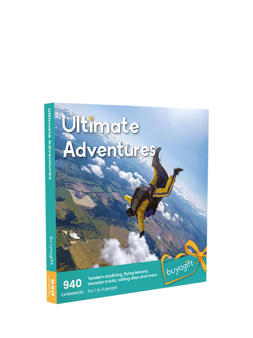 Buyagift ultimate adventures gift voucher for UK experiences - British product