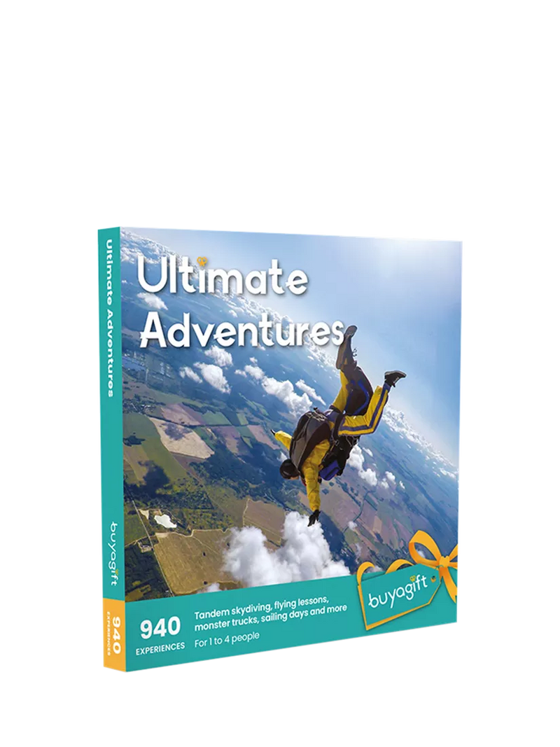 Buyagift ultimate adventures gift voucher for UK experiences - British product