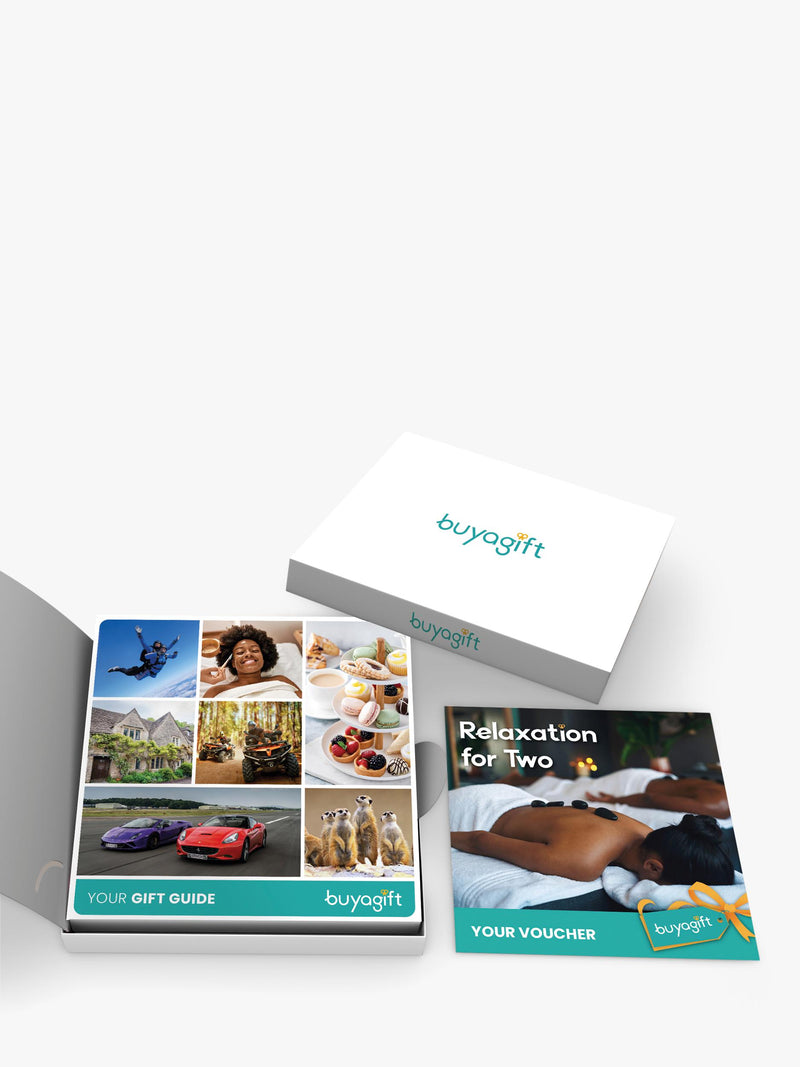 Buyagift relaxation for two gift experience - British product