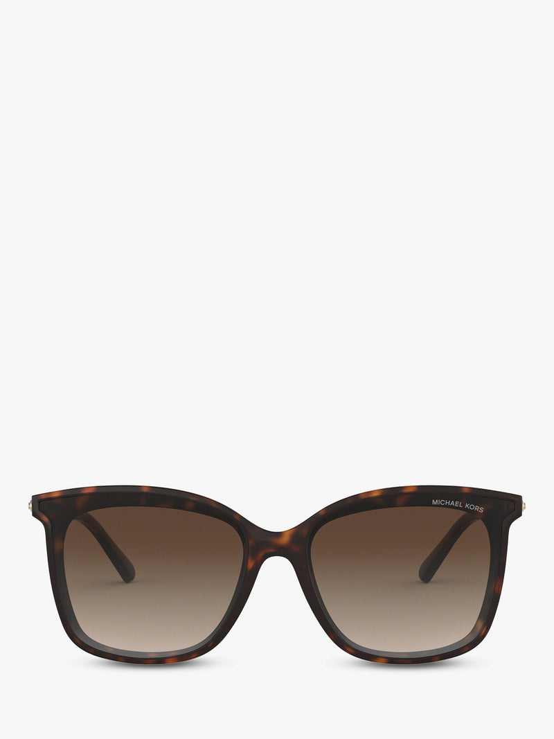 Michael Kors Zermatt square sunglasses gradient lens, UK version