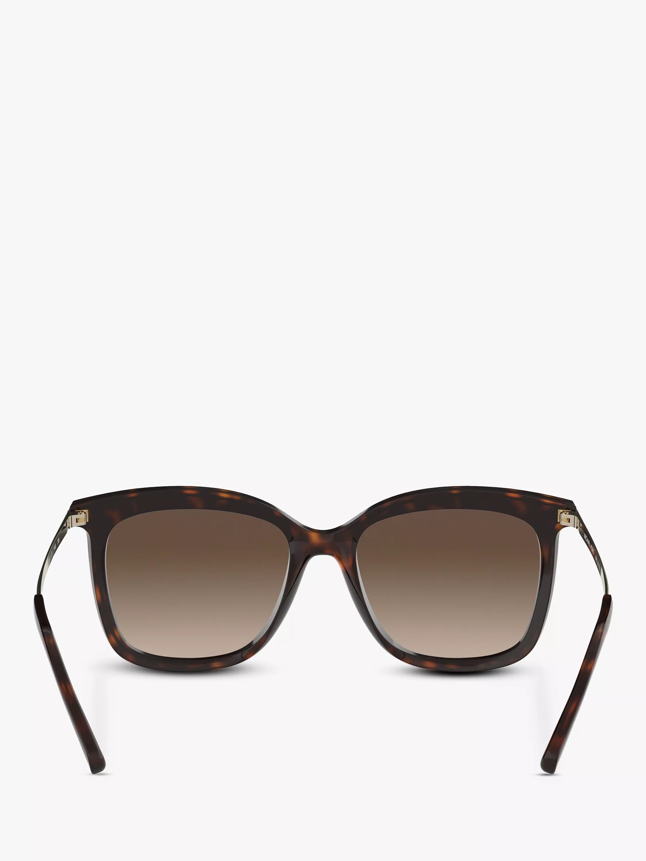 Michael Kors Zermatt square sunglasses gradient lens, UK version