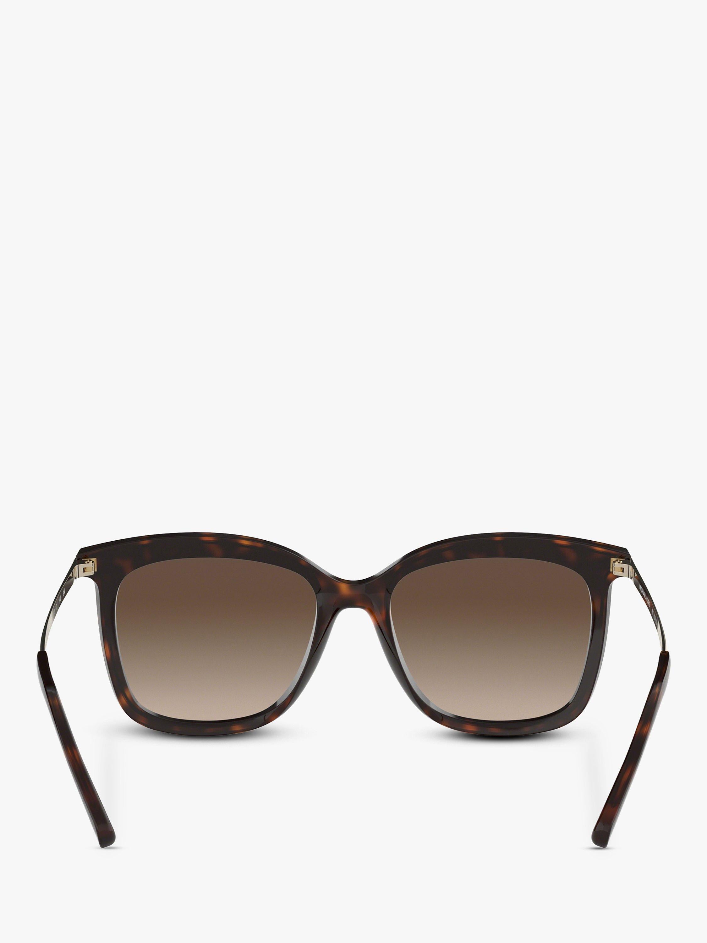 Michael Kors Zermatt square sunglasses gradient lens, UK version