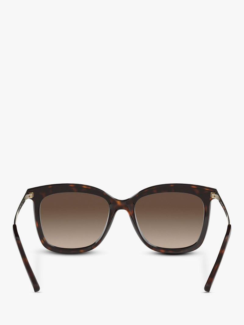 Michael Kors Zermatt square sunglasses gradient lens, UK version
