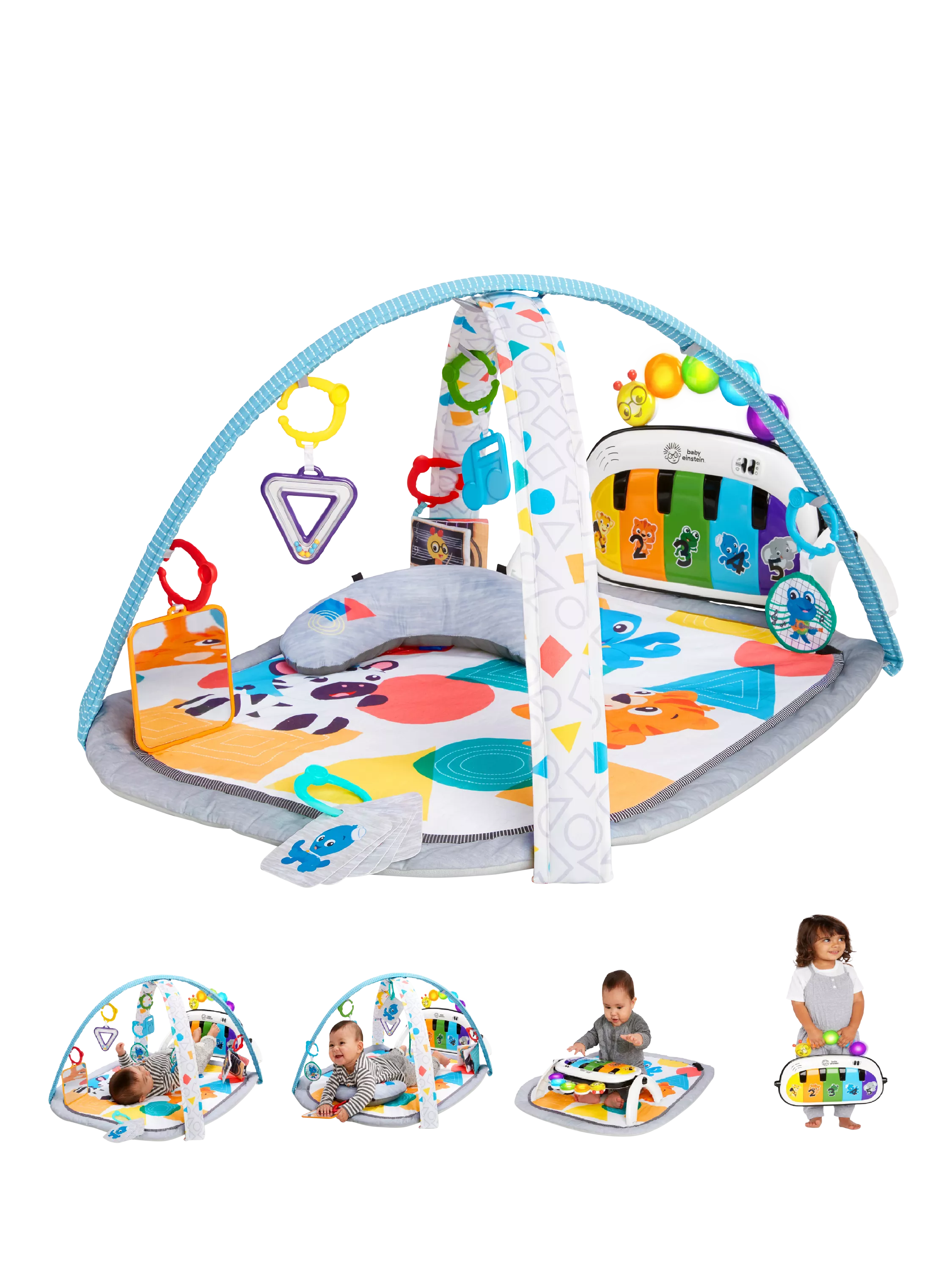 Baby Einstein 4-in-1 Kickin' Tunes Activity Gym - British product