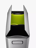 EKO Ecofly 40L recycling bin brushed stainless steel, imported from the UK
