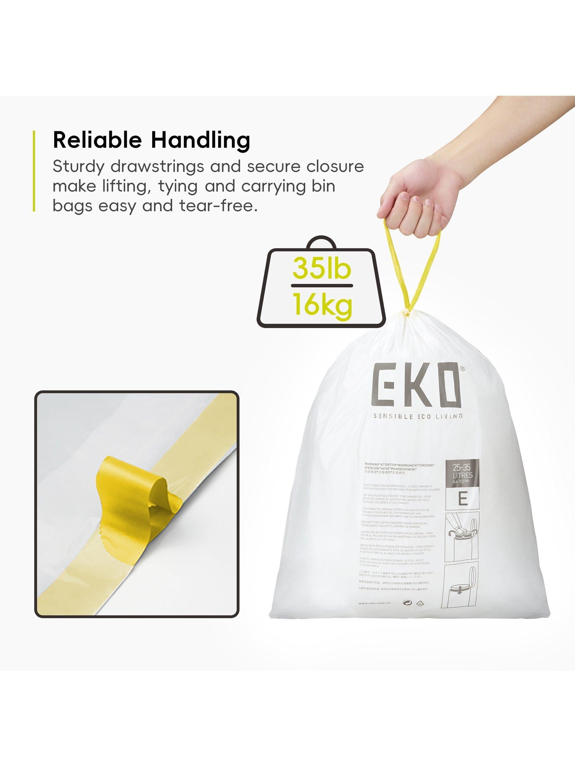EKO bin liners 25-35L pack of 12 - British product