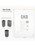 EKO Recycling Bin Liners 18/28L Pack of 20 - British product