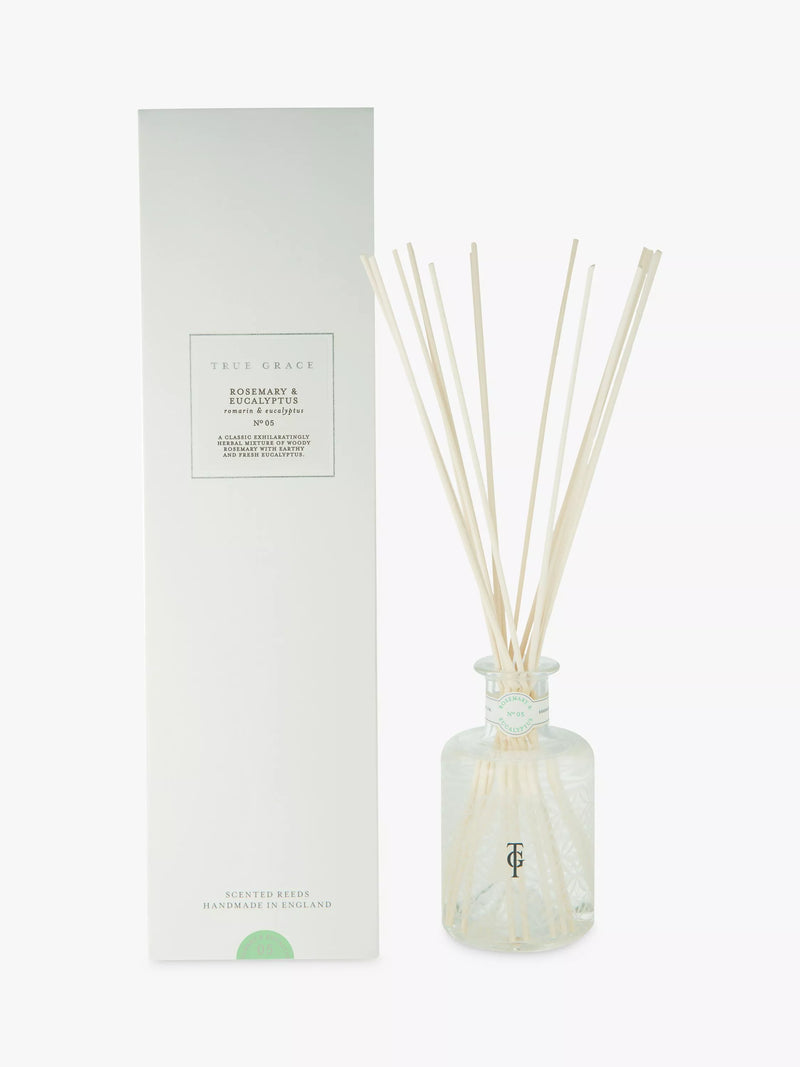 True Grace rosemary and eucalyptus reed diffuser 200ml (British brand)