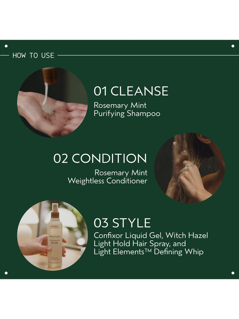Aveda Rosemary Mint purifying shampoo 50ml (British brand)