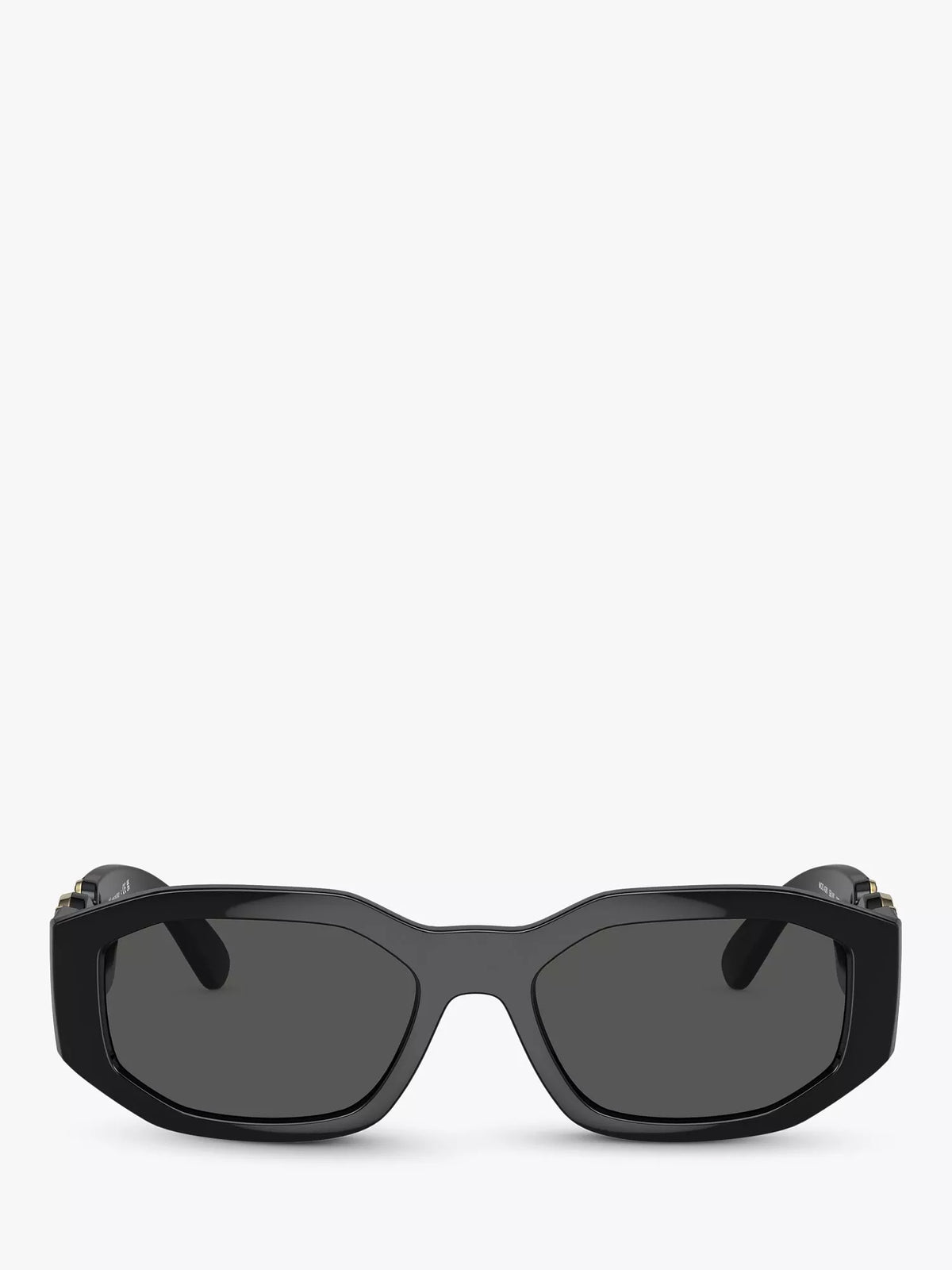 Versace square sunglasses in black/grey - British product