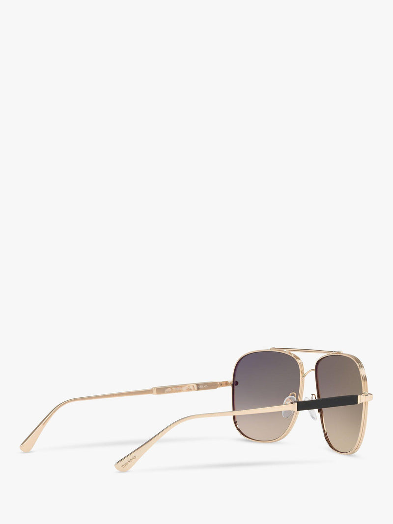 Tom Ford men's square sunglasses 60mm metal frame (British brand)