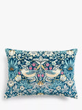 Morris & Co. Strawberry Thief Velvet Cushion 60 x 40cm