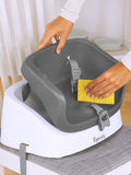 Ingenuity SmartClean Toddler Booster Feeding Seat in Slate, UK version