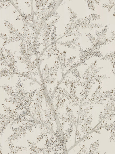John Lewis Sanderson Farthing Wood Leaves & Trees Wallpaper L10m x W52cm- Buy online at McGrocer