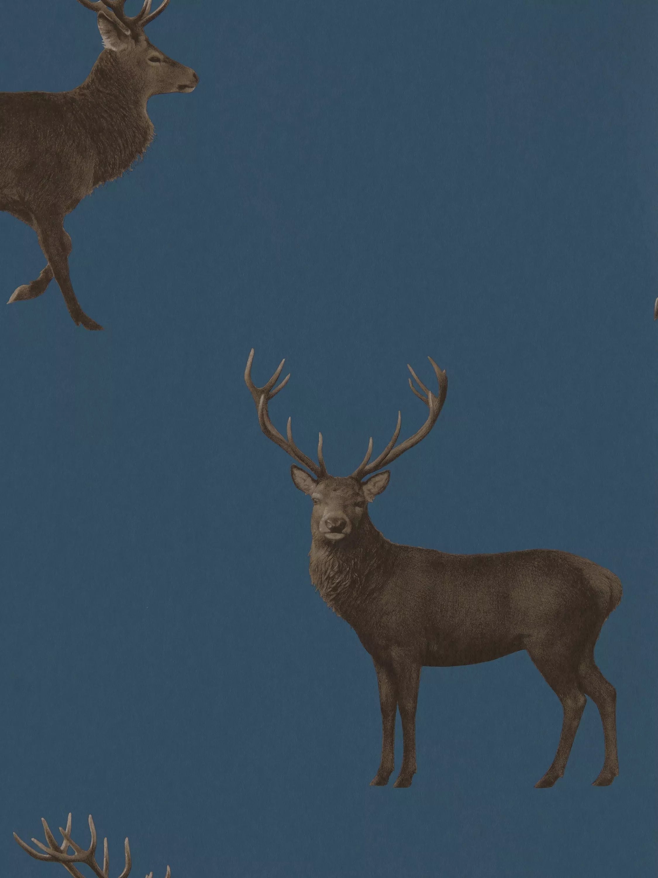 Sanderson Evesham Deer design wallpaper (British brand)