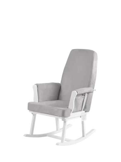 Kub Haldon Still-Schaukelstuhl Soft Grey Polster