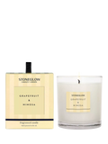 Stoneglow grapefruit and mimosa scented candle 200g (British brand)