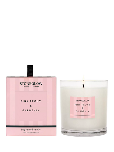 John Lewis Modern Classic Pink Peony & Gardenia Scented Candle 200g- Buy online at McGrocer