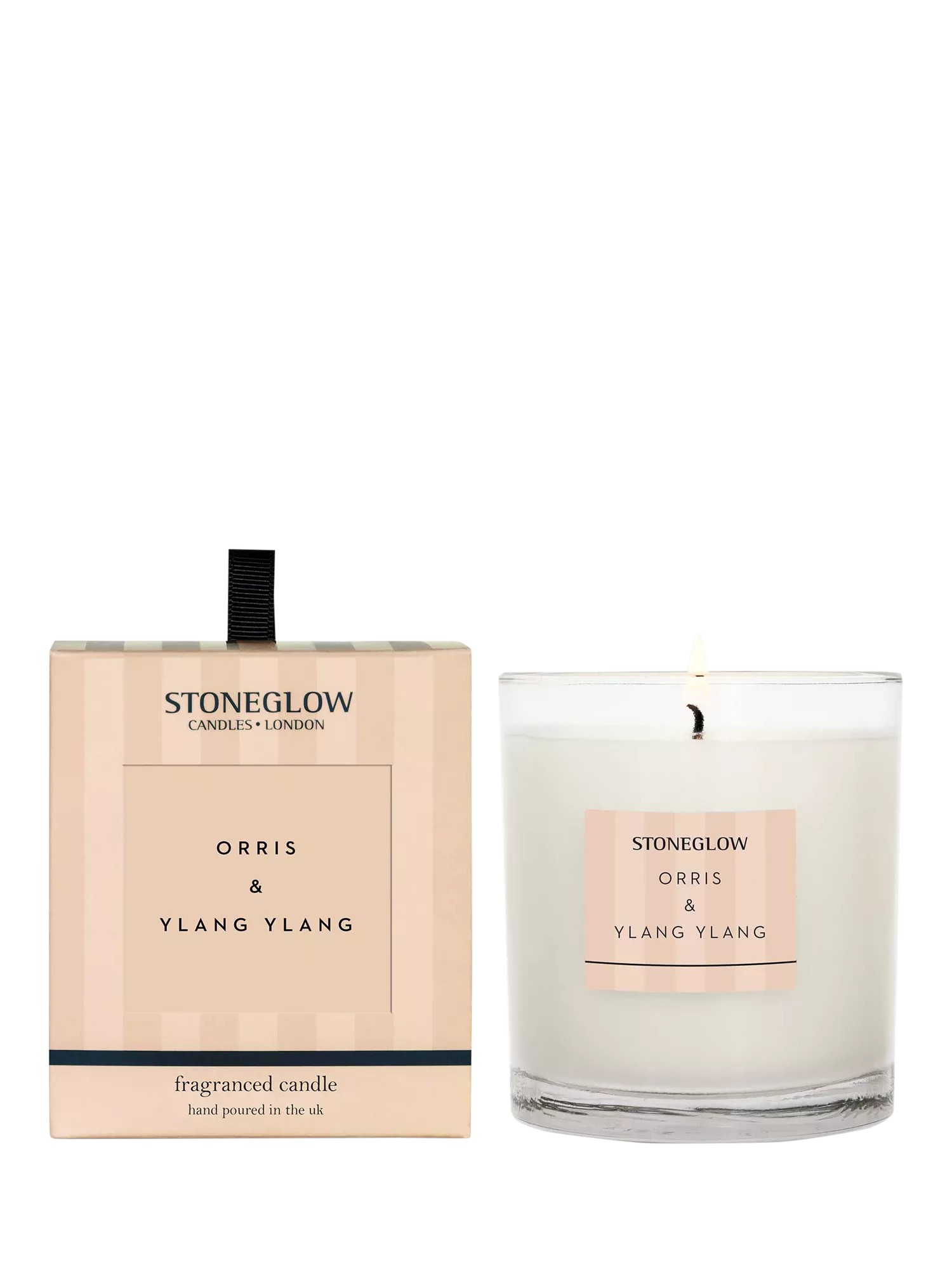 Stoneglow Orris & Ylang Ylang scented candle 200g, UK version