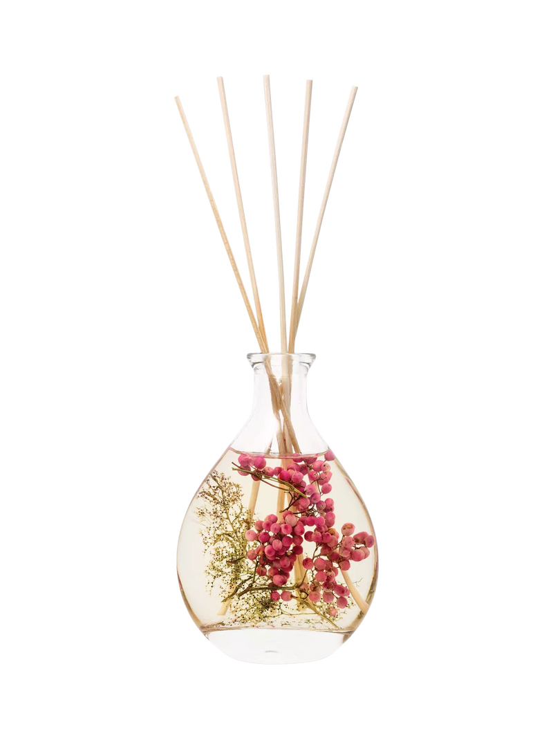 Stoneglow Pink Pepper Flowers Reed Diffuser 180ml, UK version