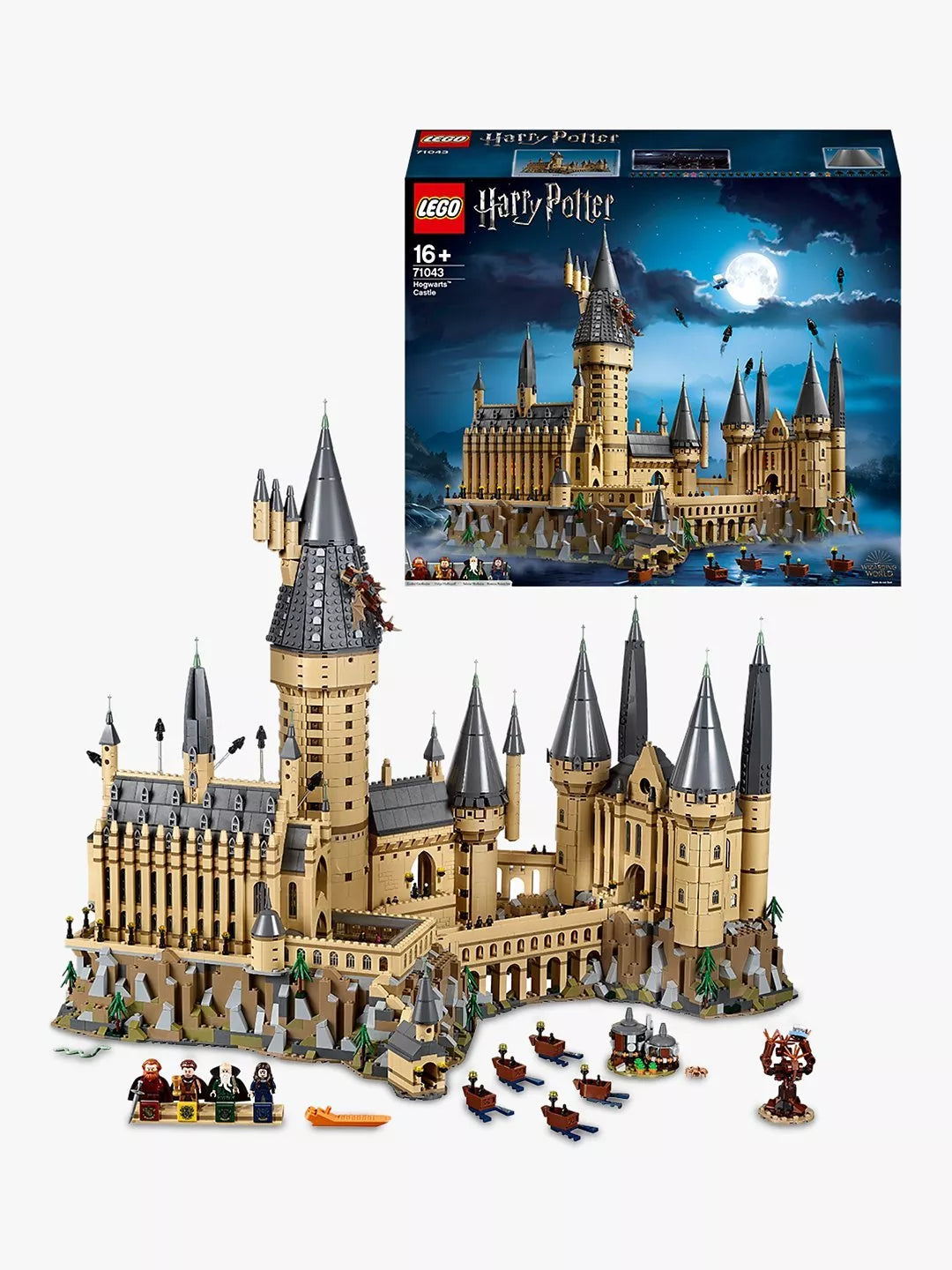 LEGO Harry Potter Hogwarts Castle building set 6000+ pieces, UK version