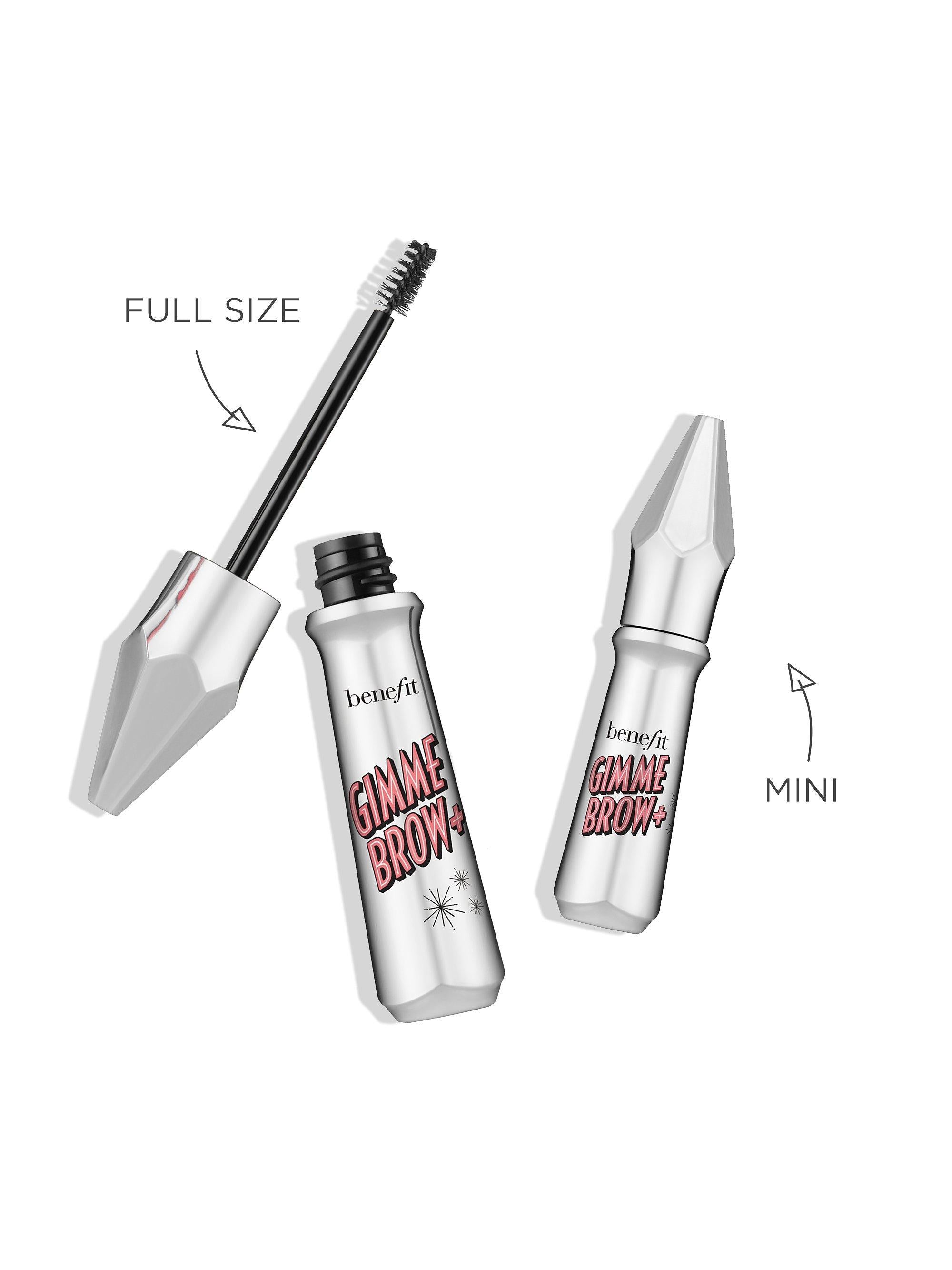 Benefit Gimme Brow+ volumising eyebrow gel travel sized 1.5g - British product