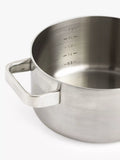 John Lewis 5-Ply Stainless Steel Saucepan 20cm, imported from the UK