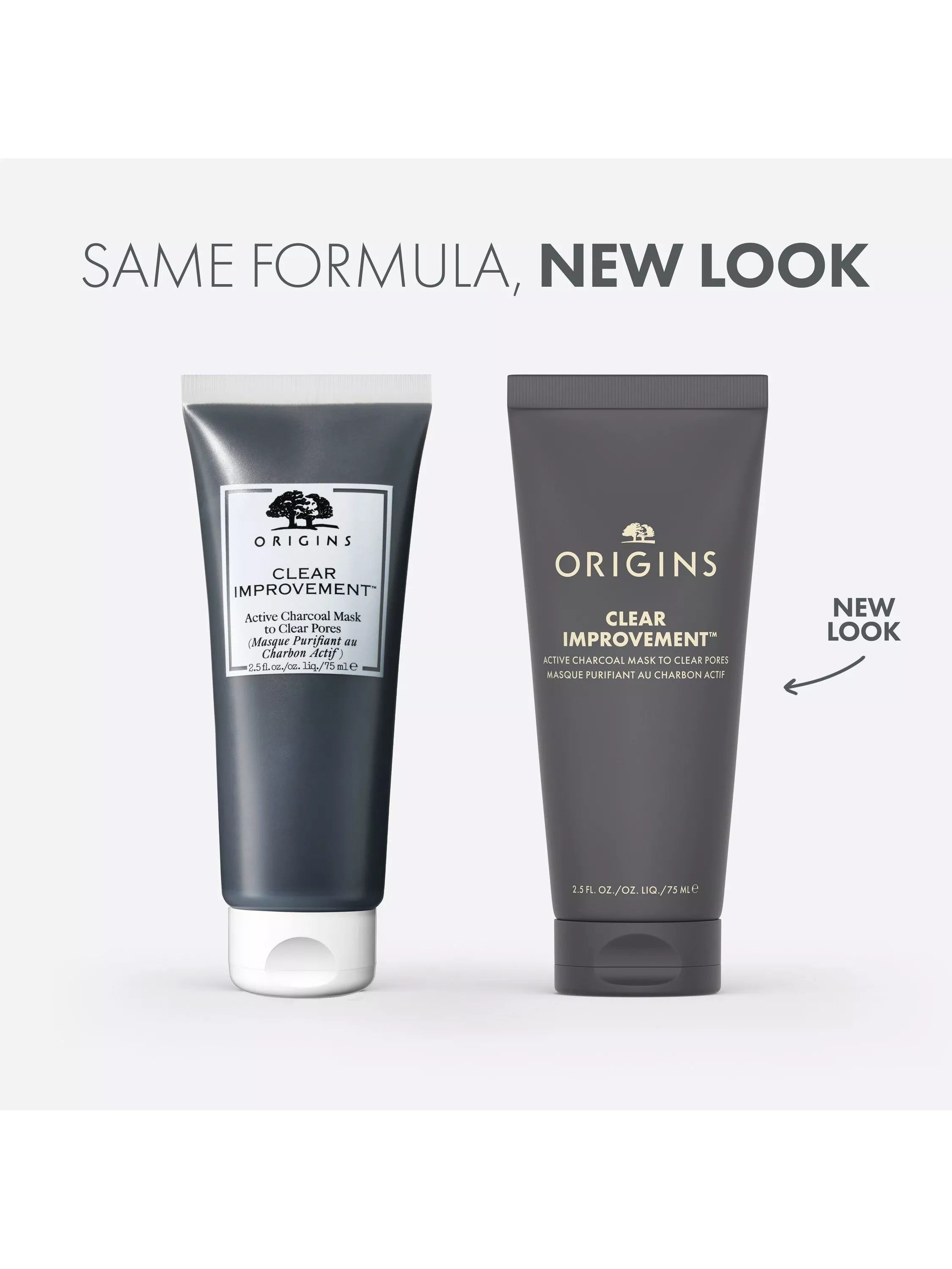 Origins Clear Improvement Active Charcoal Mask 75ml, UK version