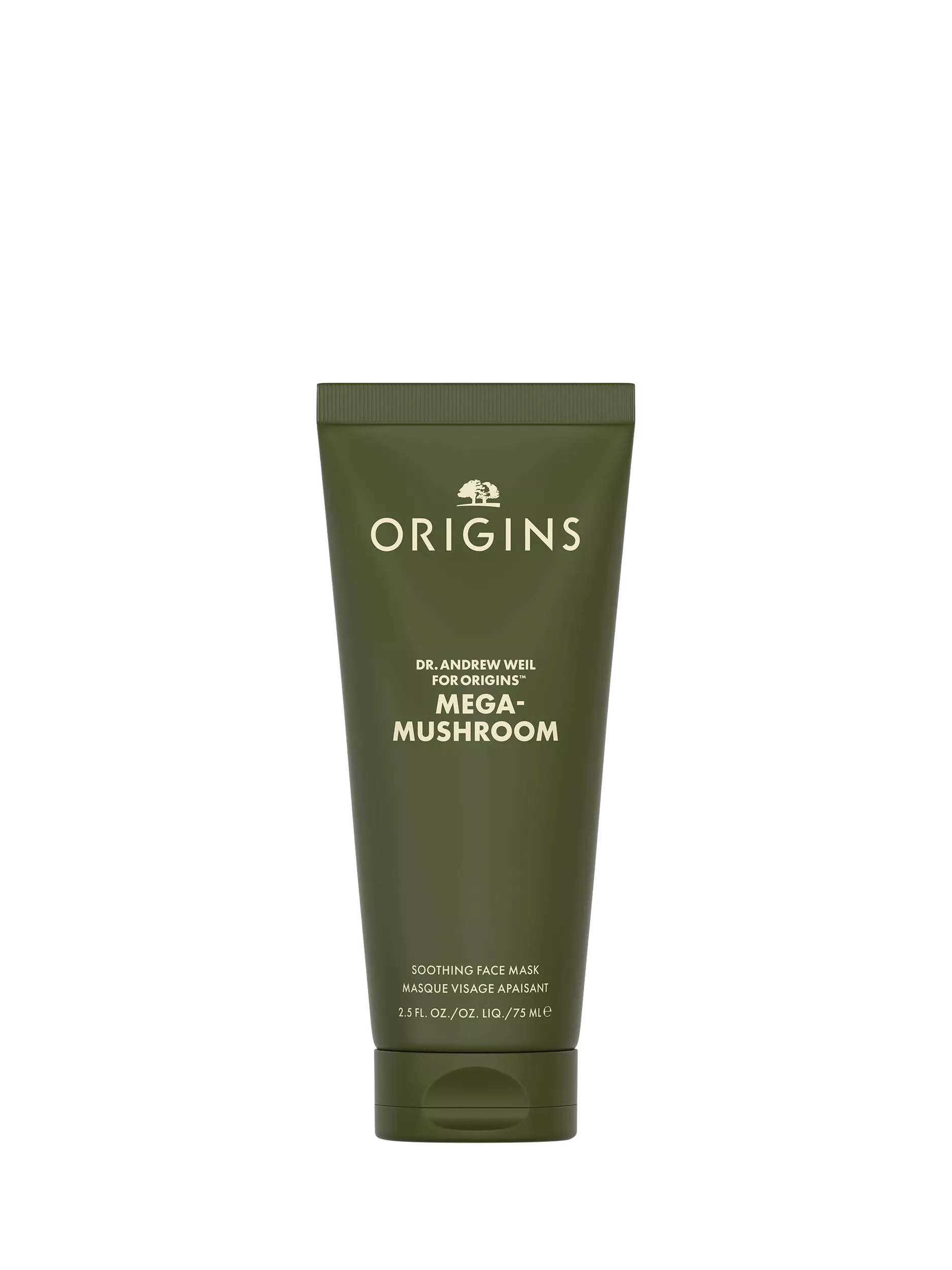 Origins Mega-Mushroom Relief & Resilience Soothing Face Mask 75ml - British product