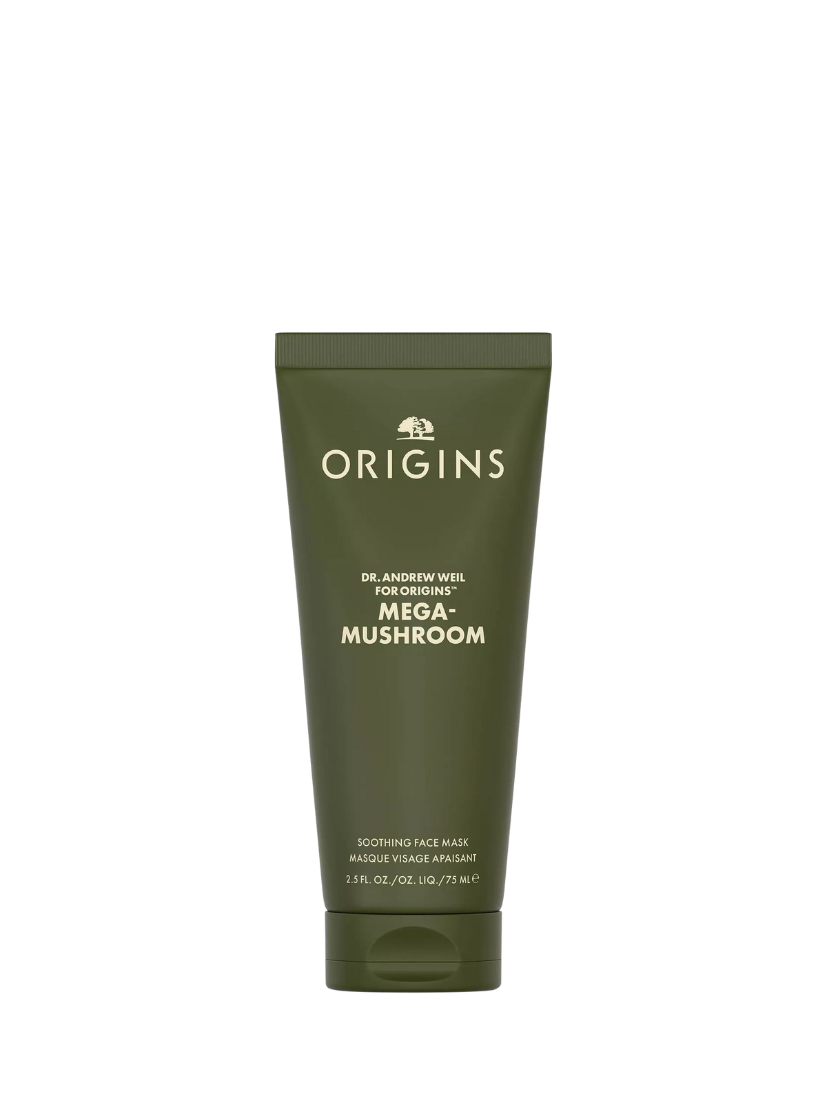 Origins Mega-Mushroom Relief & Resilience Soothing Face Mask 75ml - British product