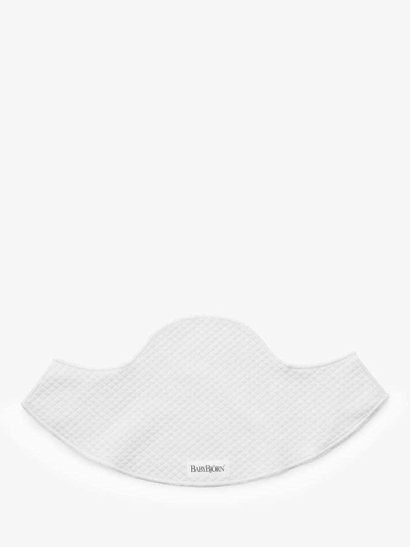 BabyBjörn Mini Teething Bibs for Baby Carriers, 2 Pack, White