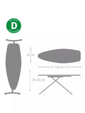 Brabantia Titan ironing board L135 x W45cm (British brand)