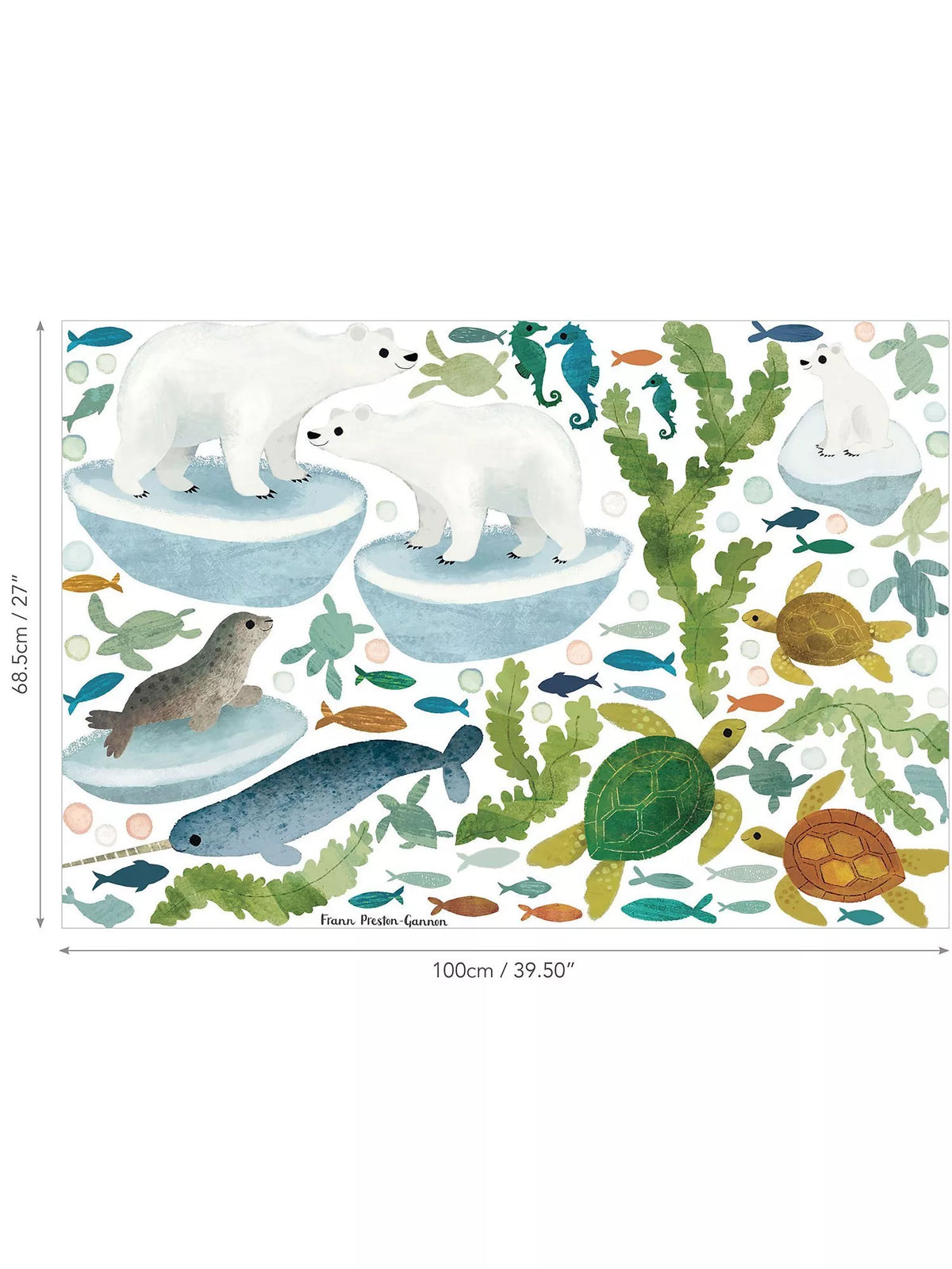 Villa Nova Ocean Antics wall stickers, UK version