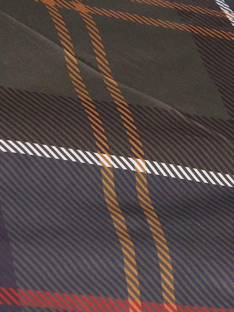 Barbour tartan telescopic umbrella, imported from the UK