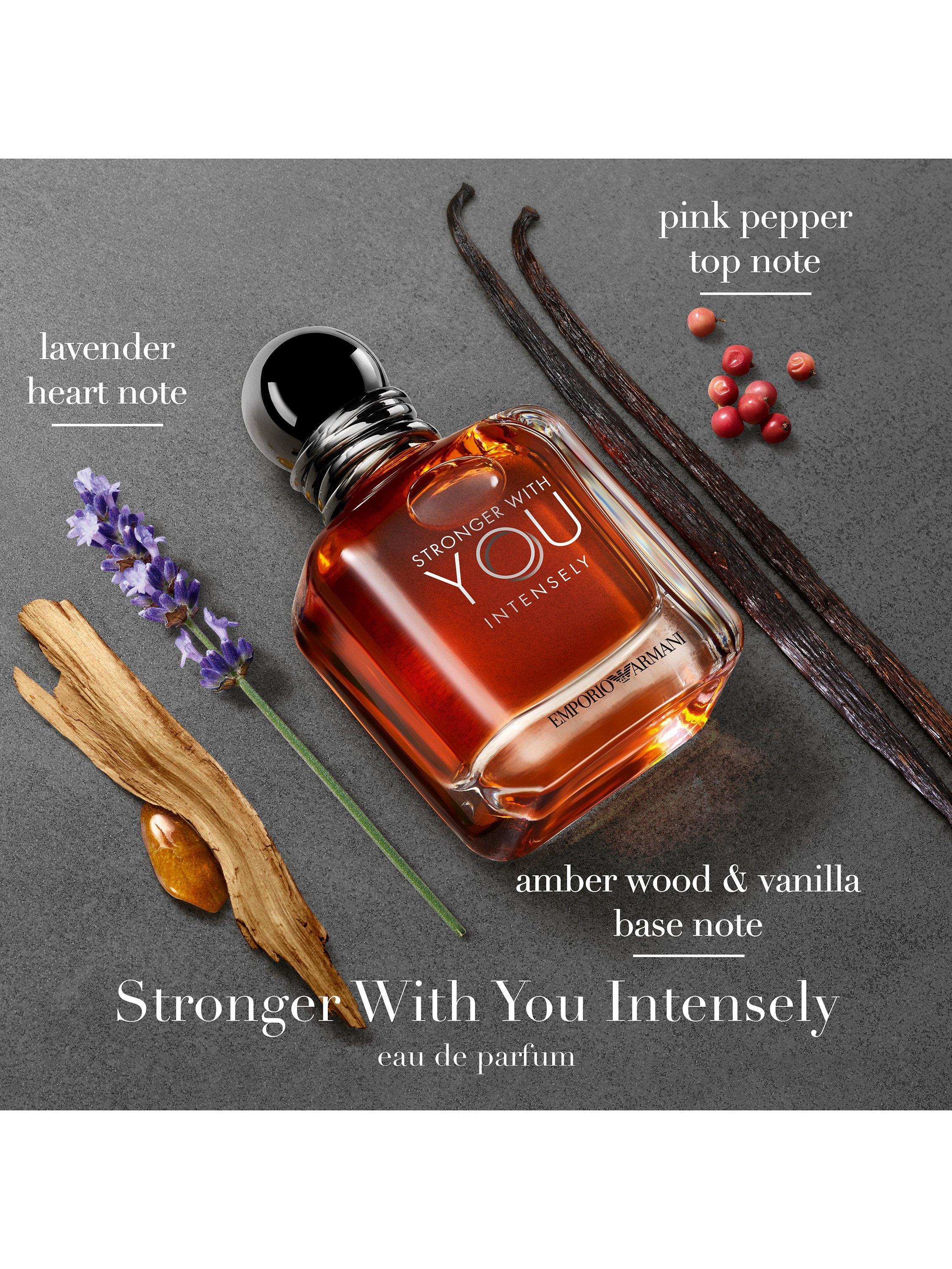 Emporio Armani Stronger With You Intensely men's eau de parfum - British product